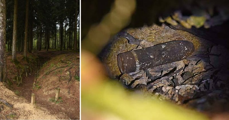 zone france area still war dangerous french rouge wwi verdun warhistoryonline military travel wwii army forest