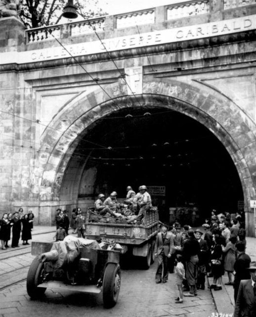 US troops in Italy, WWII.