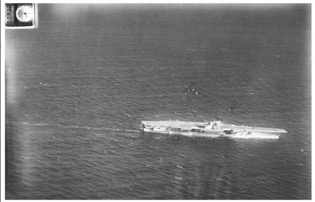USN aircraft carrier “USS Saratoga”. North Atlantic, 1971. From the personal files of Ivan Tretyakov.