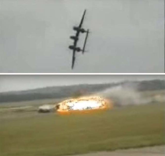 The Crash of the only flyable Lockheed P38 Lightning in Europe July