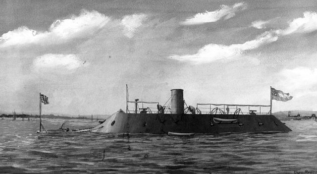 CSS Virginia. Wikipedia / Public Domain