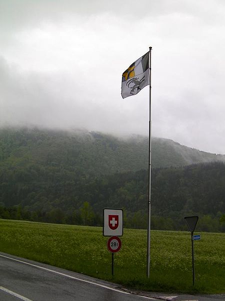 The view of Liechtenstein from Switzerland Image Source: Tony Bowden / Public Domain