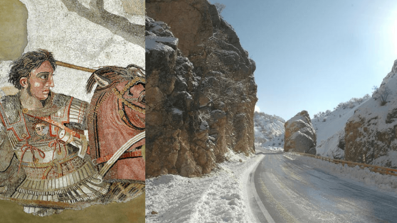 pix Persian Gate Location the persian thermopylae alexander s