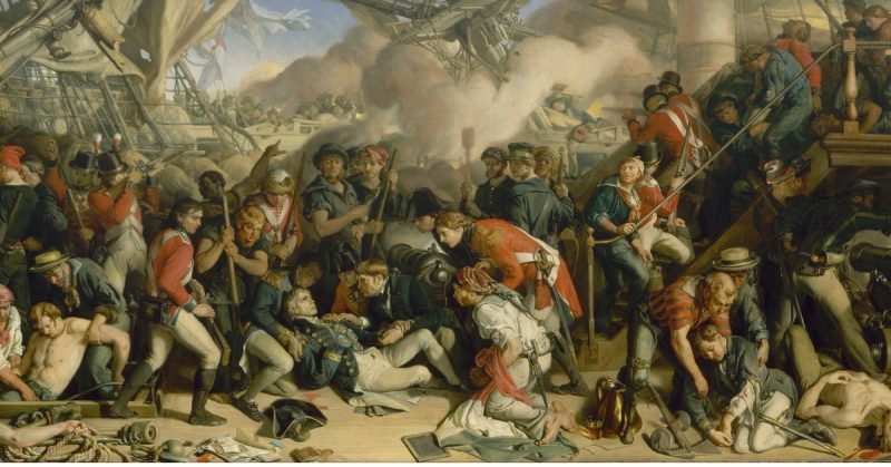 After The Battle of Trafalgar, Admiral Horatio Nelson Traveled Back To England Pickled in Brandy