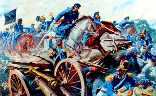 The Colt Walker made a big difference to the battlefields of the Mexican - American war