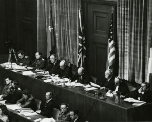 Juízes dos julgamentos de Nuremberg.