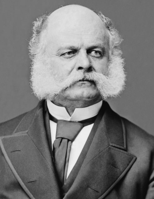 Senator Burnside in 1880, the year before his death Photo Credit