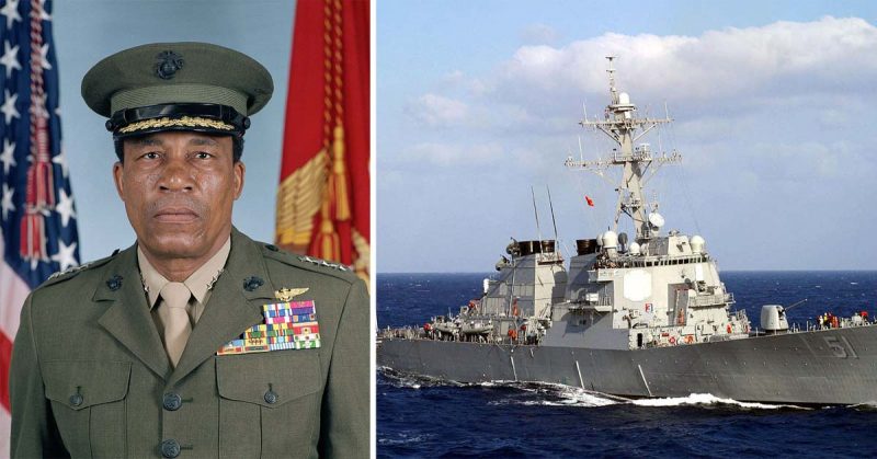 New Naval Destroyer To Be Named For General Who Made History