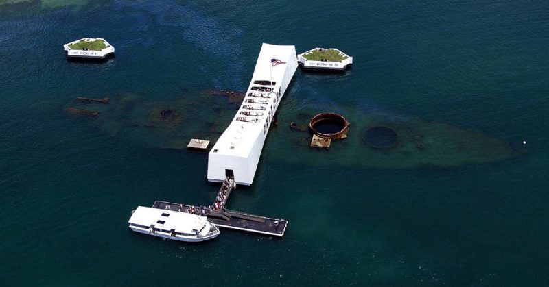 Scientific Discoveries From Recent Studies Of The Interior Of The USS Arizona 1200px-uss_arizona_memorial_aerial_view-1