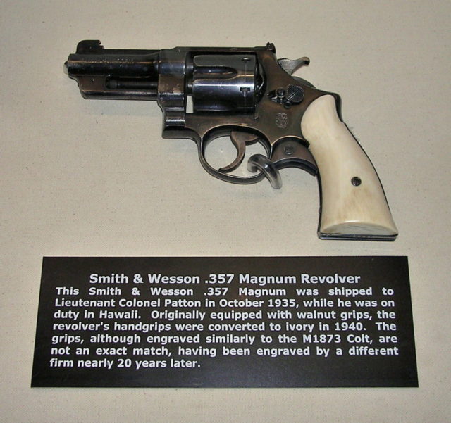 Patton’s revolver. – By cubby_t_bear – CC BY-SA 2.0