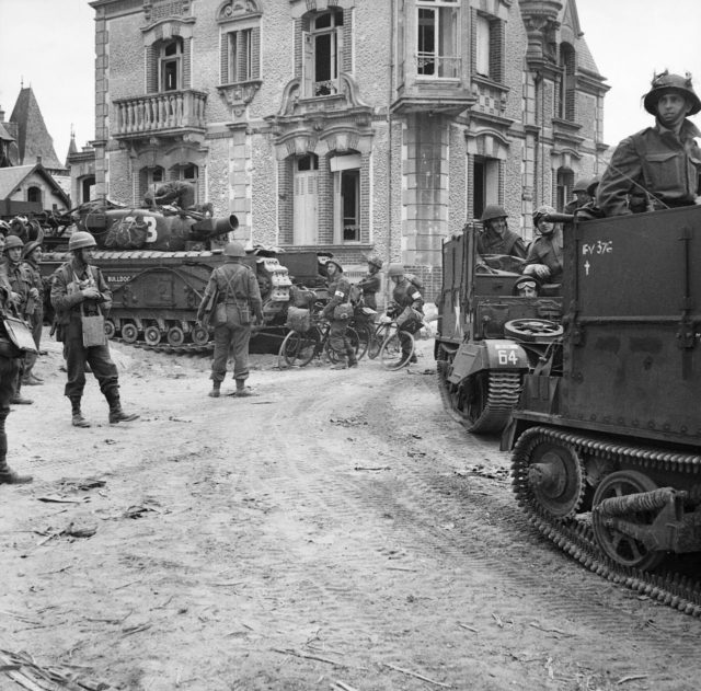 British forces during the invasion.