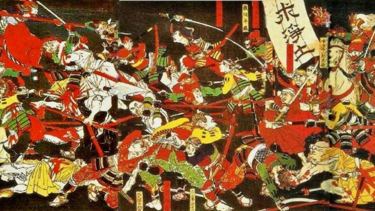 Artwork of battle