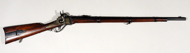 First World War sharpshooters derived their name from the Sharps rifle