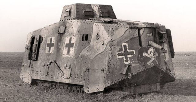 A7v The First Panzer The Tank Museum