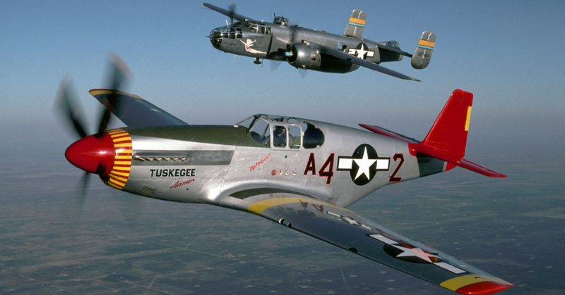 rc red tail p 51 mustang