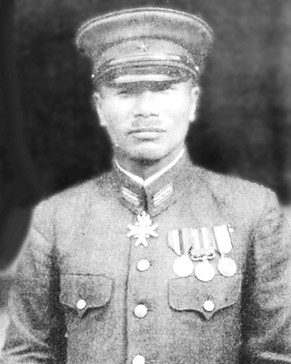Japanese Colonel Kiyonao Ichiki, commander of the 28th Infantry Regiment.