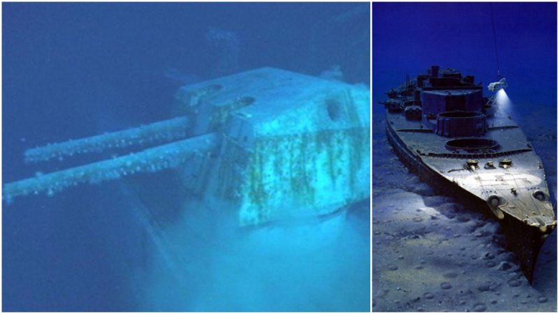 Exploring the wreck of the Bismarck - and it is in remarkable condition
