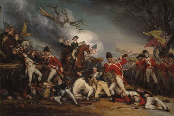 The Death of General Mercer at the Battle of Princeton