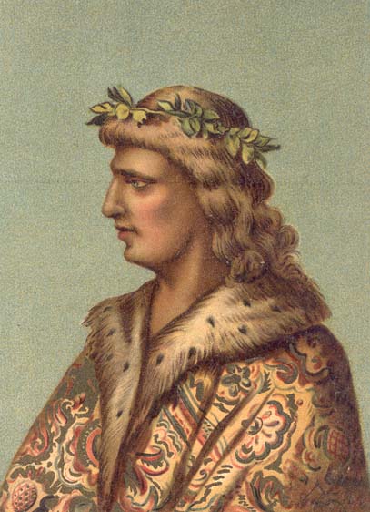 Matthias as young monarch