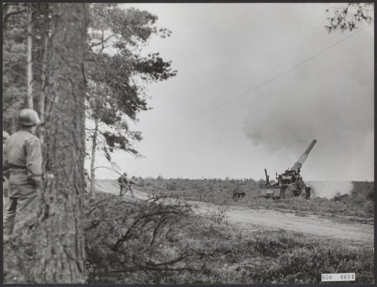 Atomic Annie deployed in West Germany