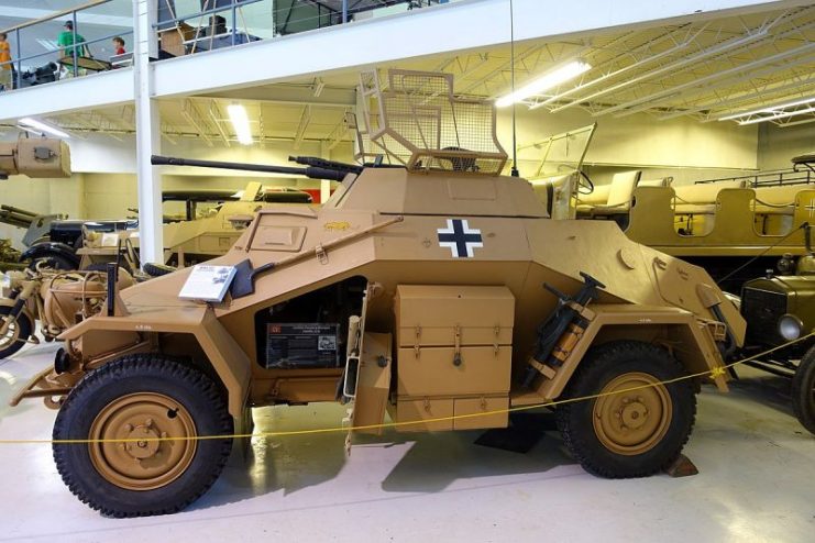 Leichter Panzerspähwagen Sd.Kfz 222 – Collings Foundation – Stow / Hudson, Massachusetts, USA.