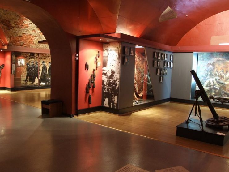 Museum of the defense of the Brest fortress, 6th room, dedicated to the fights for the citadel. Photo: Christian Ganzer / CC-BY-SA 2.5