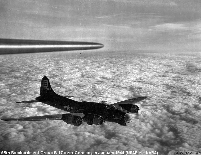 B-17 of the 95th Bombardment Group.