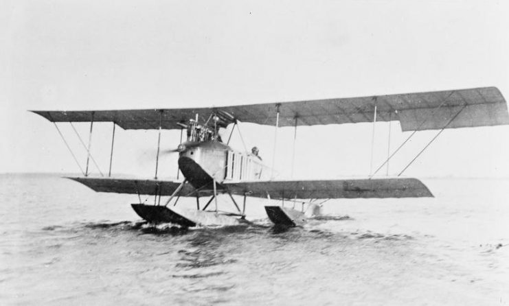German Aircraft of the First World War Aviatik floatplane.