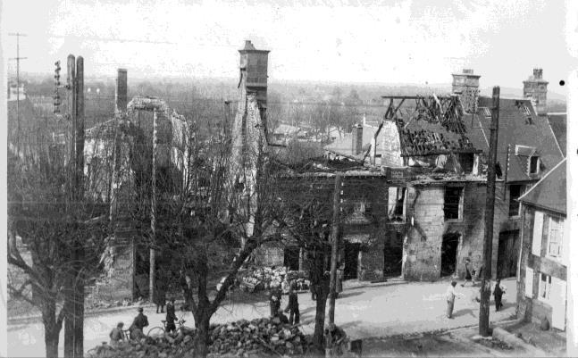 Saint-Sever during the war.
