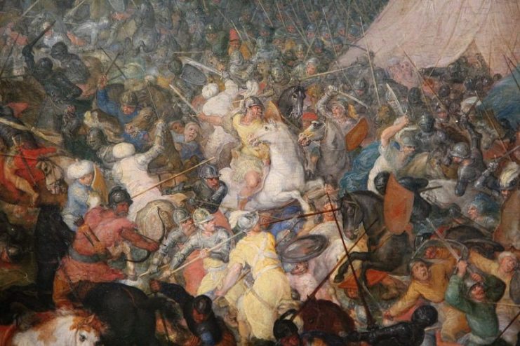 Painting of the battle of Issus by Jan Brueghel the Elder