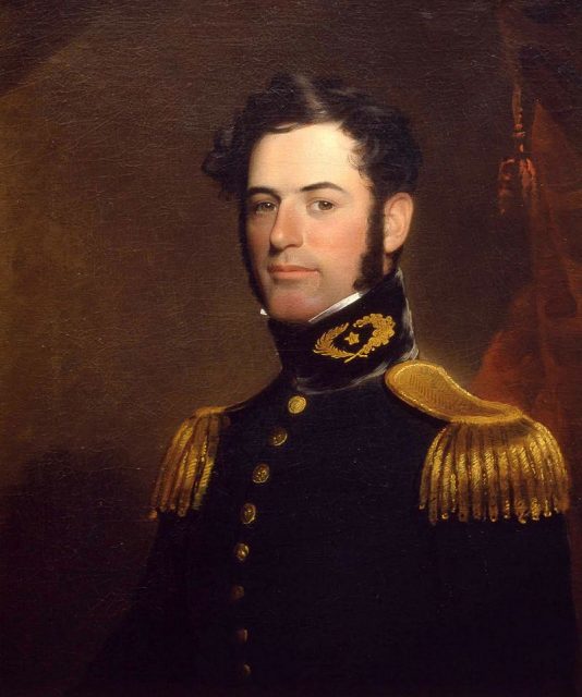Lieutenant of Engineers Lee in 1838.