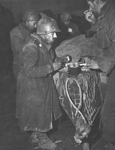 US Army veterans of the Battle of Hürtgen Forest.