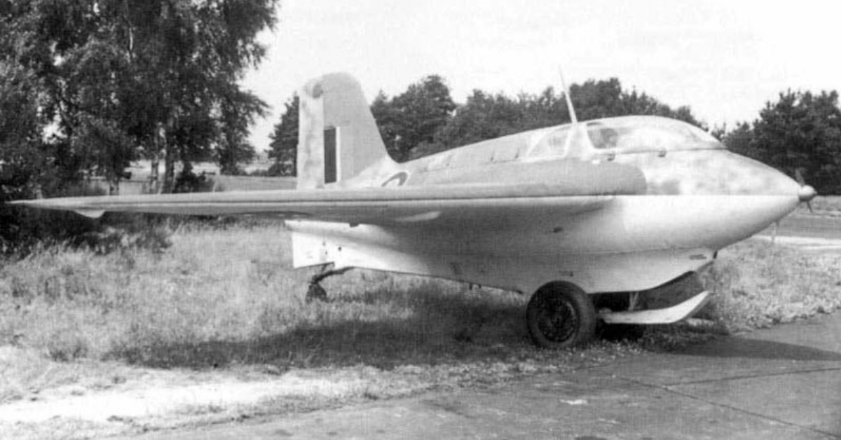 The Incredible Messerschmitt Me163 Years Ahead Of Its Time