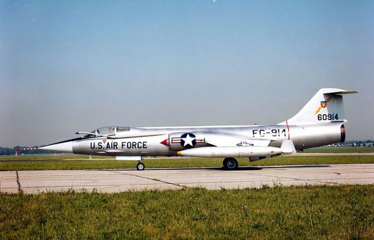 F-104C Starfighter at the National Museum of the United States Air Force, Wright-Patterson AFB, Ohio