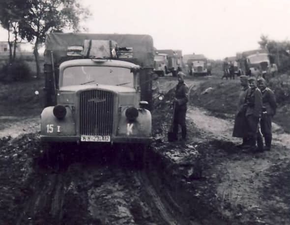 Opel Blitz Panzergruppe Kleist