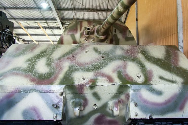 Front view of thePanzerkampfwagen VIII Maus at Kubinka Museum. Photo: Mike1979 Russia / CC-BY-SA 3.0