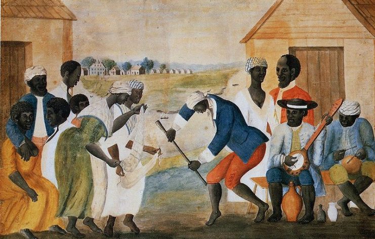 Enslaved Africans on a plantation.