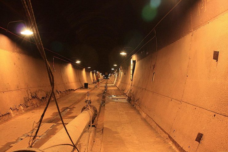 One of Darwin’s tunnels where the general public can be taken on a tour. By R Walker CC BY 2.0