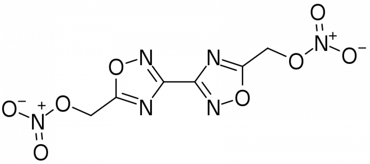 Chemical structure of bis-oxadiazole