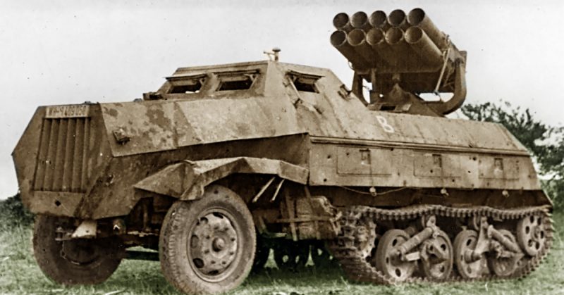 The Terrifying German Rocket Launchers in 25 Photos