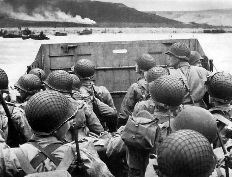 Omaha Beach landings, Operation Overlord.