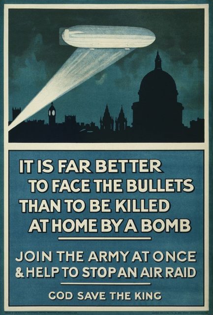British recruiting poster from 1915.