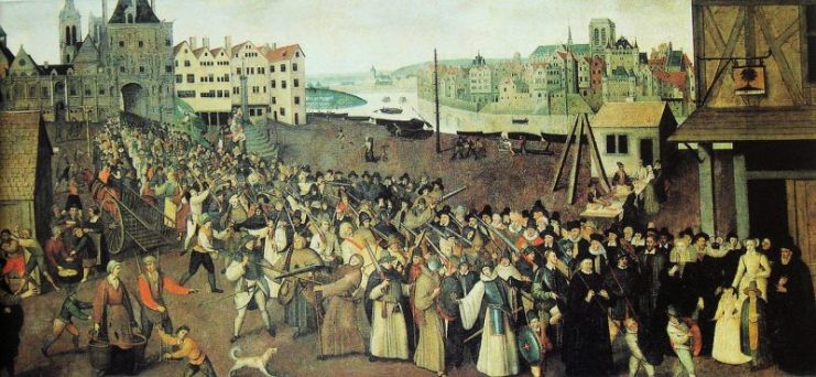 Armed procession of the Catholic League in Paris in 1590, Musée Carnavalet.
