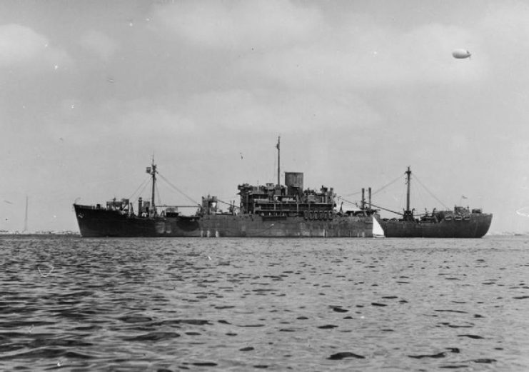 British Infantry Landing Ship HMS Glengyle