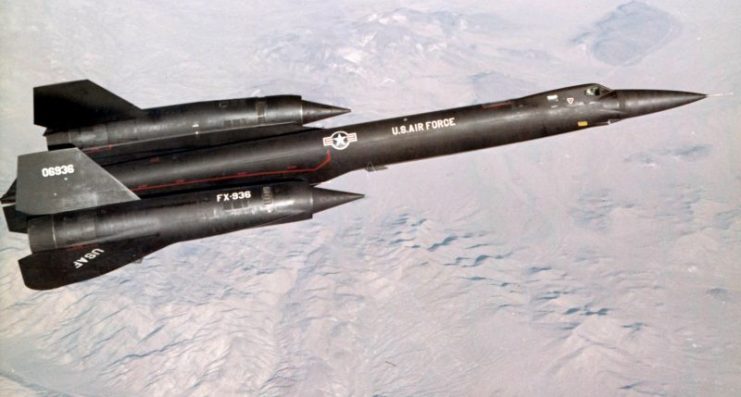 Lockheed YF-12A. (U.S. Air Force photo)