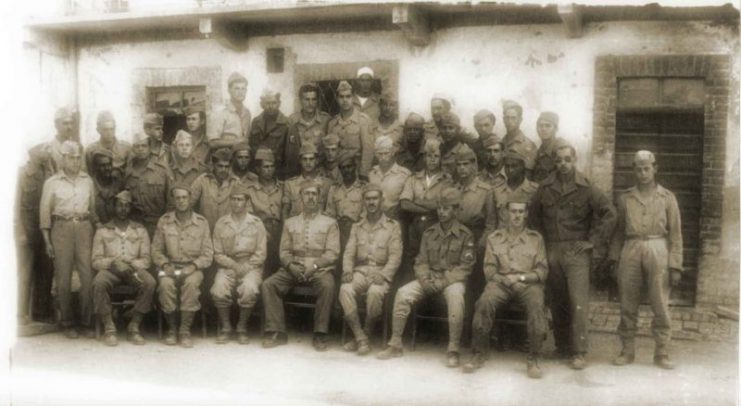 A company of III Battalion of 11th Regiment of the Brazilian Expeditionary Force in Italy. Photo: Durval Jr. – CC BA-SA 3.0