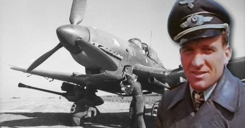 Hans Ulrich Rudel Flew More Than 2000 Missions Destroyed Over