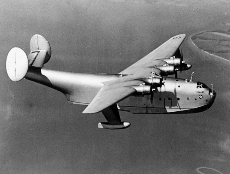 The prototype XPB2M-1 Mars, 1942