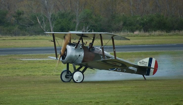 Sopwith Camel taking off. Photo: Phillip Capper / CC BY 2.0