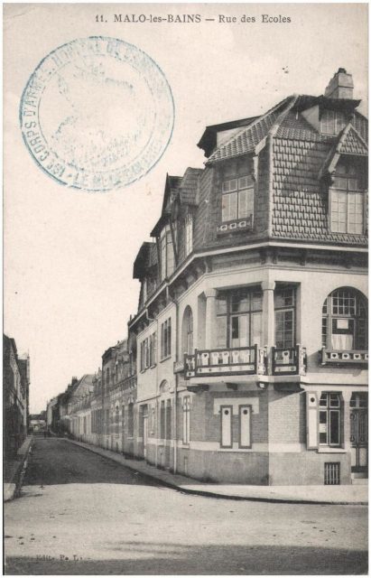 Postcard, Malo les Bains (Dunkirk)
